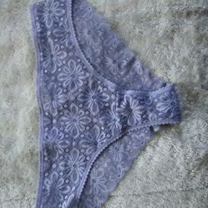 Lilac lace panties